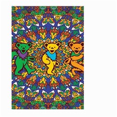 Dead Dancing Bears Grateful Dead Pattern Large Garden Flag (two Sides) by Grandong