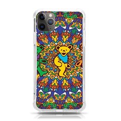 Dead Dancing Bears Grateful Dead Pattern Iphone 11 Pro Max 6 5 Inch Tpu Uv Print Case by Grandong