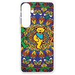 Dead Dancing Bears Grateful Dead Pattern Samsung Galaxy S24 Ultra 6.9 Inch TPU UV Case Front