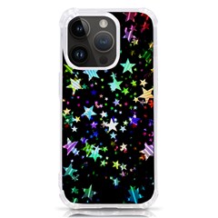 Christmas-star-gloss-lights-light Iphone 14 Pro Tpu Uv Print Case by Grandong