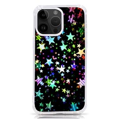 Christmas-star-gloss-lights-light Iphone 14 Pro Max Tpu Uv Print Case by Grandong