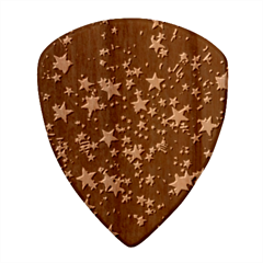 Christmas-star-gloss-lights-light Wood Guitar Pick (Set of 10)