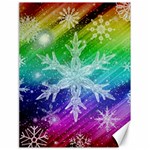 Christmas-snowflake-background Canvas 18  x 24  17.8 x23.08  Canvas - 1