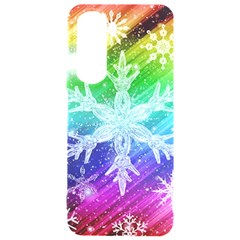 Christmas-snowflake-background Samsung Galaxy S24 Plus 6 7 Inch Black Tpu Uv Case by Grandong