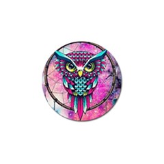 Owl Dreamcatcher Golf Ball Marker (4 Pack) by Grandong