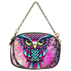 Owl Dreamcatcher Chain Purse (two Sides) by Grandong