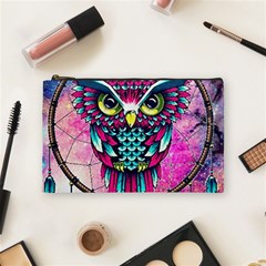 Owl Dreamcatcher Cosmetic Bag (medium) by Grandong