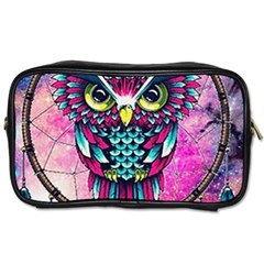 Owl Dreamcatcher Toiletries Bag (two Sides) by Grandong