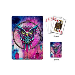 Owl Dreamcatcher Playing Cards Single Design (mini)