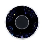 Starry Night  Space Constellations  Stars  Galaxy  Universe Graphic  Illustration On-the-Go Memory Card Reader Front