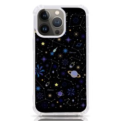 Starry Night  Space Constellations  Stars  Galaxy  Universe Graphic  Illustration Iphone 13 Pro Tpu Uv Print Case by Grandong