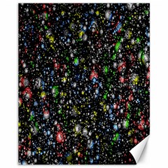 Illustration Universe Star Planet Canvas 11  X 14  by Grandong