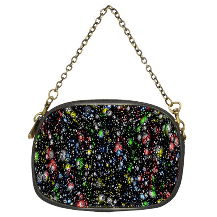 Illustration Universe Star Planet Chain Purse (Two Sides)