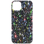 Illustration Universe Star Planet iPhone 15 Pro Black UV Print PC Hardshell Case Front