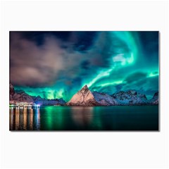 Amazing Aurora Borealis Colors Postcards 5  X 7  (pkg Of 10) by Grandong