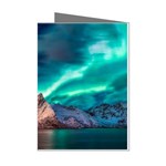 Amazing Aurora Borealis Colors Mini Greeting Cards (Pkg of 8) Left