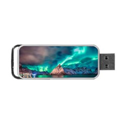 Amazing Aurora Borealis Colors Portable Usb Flash (two Sides) by Grandong