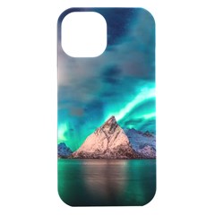 Amazing Aurora Borealis Colors Iphone 15 Plus Black Uv Print Pc Hardshell Case by Grandong