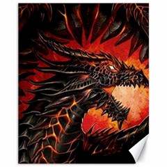 Dragon Canvas 11  X 14  by Ndabl3x