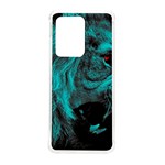 Angry Male Lion Predator Carnivore Samsung Galaxy S20 Ultra 6.9 Inch TPU UV Case Front