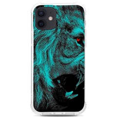 Angry Male Lion Predator Carnivore Iphone 12/12 Pro Tpu Uv Print Case by Ndabl3x