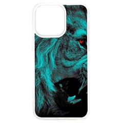 Angry Male Lion Predator Carnivore Iphone 15 Pro Max Tpu Uv Print Case