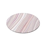 Marble Texture Marble Painting Sticker (Oval) Front