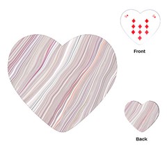 Marble Texture Marble Painting Playing Cards Single Design (heart)