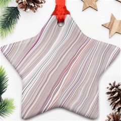 Marble Texture Marble Painting Star Ornament (two Sides)