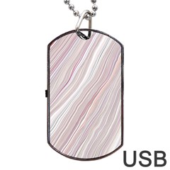 Marble Texture Marble Painting Dog Tag Usb Flash (one Side) by Ndabl3x