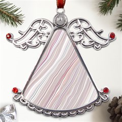 Marble Texture Marble Painting Metal Angel With Crystal Ornament