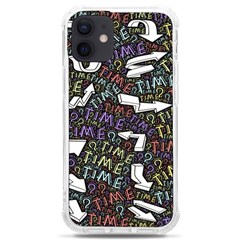 Time Nonlinear Curved Undirected Iphone 12 Mini Tpu Uv Print Case	 by Paksenen