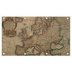 Old Vintage Classic Map Of Europe Banner And Sign 7  X 4  by Paksenen