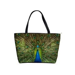 Peacock Feathers Bird Plumage Classic Shoulder Handbag