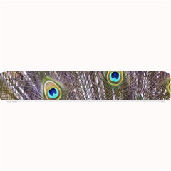 Peacock Bird Feathers Plumage Peacock Small Bar Mat by Perong