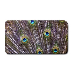 Peacock Bird Feathers Plumage Peacock Medium Bar Mat by Perong