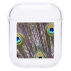 Peacock Bird Feathers Plumage Peacock Hard Pc Airpods 1/2 Case by Perong