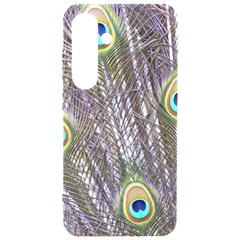 Peacock Bird Feathers Plumage Peacock Samsung Galaxy S24 6 2 Inch Black Tpu Uv Case by Perong