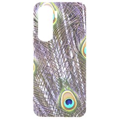 Peacock Bird Feathers Plumage Peacock Samsung Galaxy S24 Plus 6 7 Inch Black Tpu Uv Case by Perong