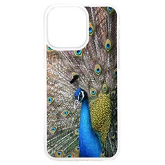 Peacock Bird Animal Peafowl Iphone 15 Pro Max Tpu Uv Print Case by Perong