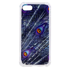 Peacock Bird Feathers Coloured Plumage Iphone Se by Perong