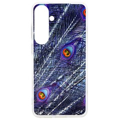 Peacock Bird Feathers Coloured Plumage Samsung Galaxy S24 Ultra 6 9 Inch Tpu Uv Case by Perong