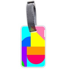 Pattern Design Decoration Luggage Tag (one Side) by Perong