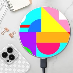 Pattern Design Decoration Wireless Fast Charger(white) by Perong