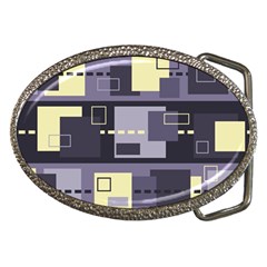 Pattern Design Abstract Lilac Belt Buckles by Perong