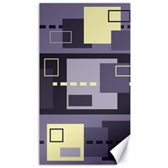 Pattern Design Abstract Lilac Canvas 40  X 72  by Perong