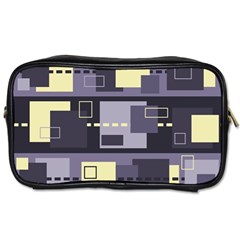 Pattern Design Abstract Lilac Toiletries Bag (one Side)