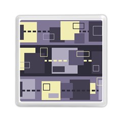 Pattern Design Abstract Lilac Memory Card Reader (square) by Perong