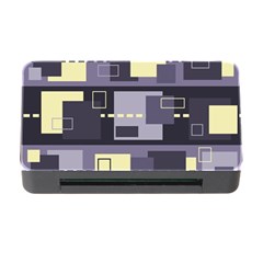 Pattern Design Abstract Lilac Memory Card Reader With Cf by Perong