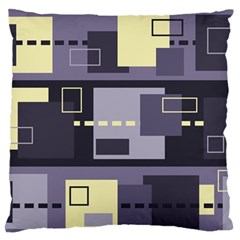 Pattern Design Abstract Lilac Standard Premium Plush Fleece Cushion Case (one Side) by Perong